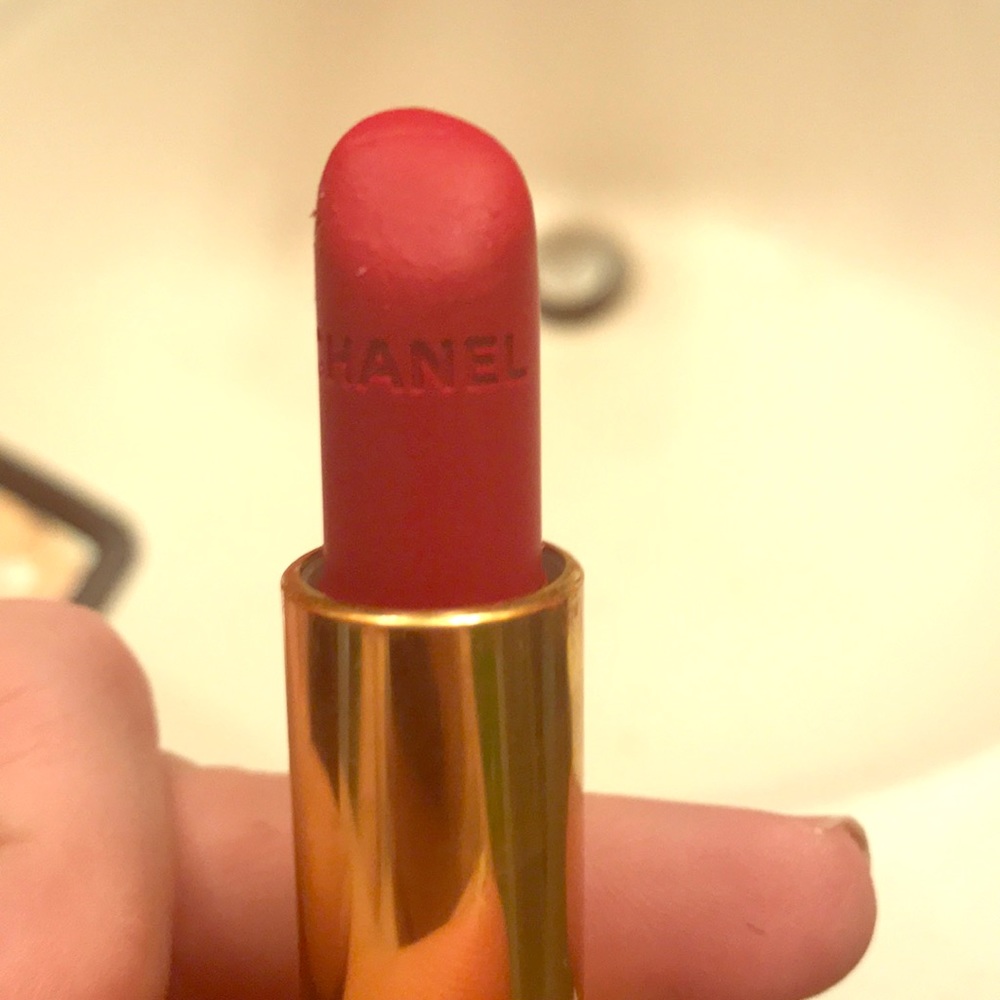 Chanel rouge allure velvet in rouge charnel